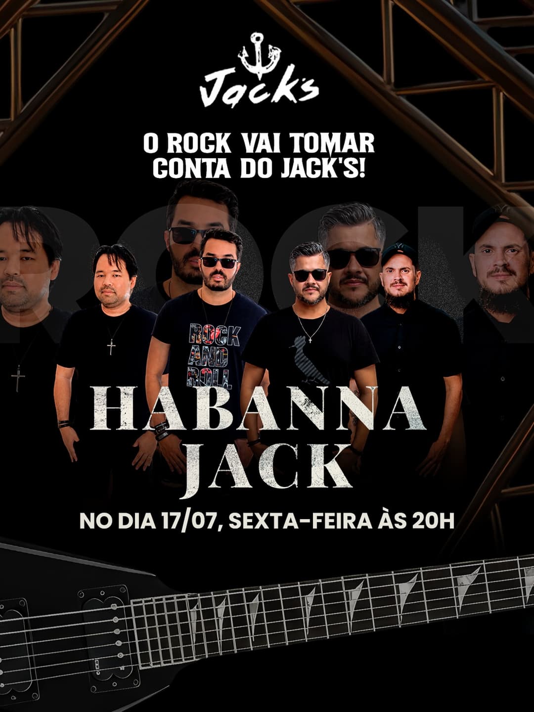 Flyer de Habanna Jack