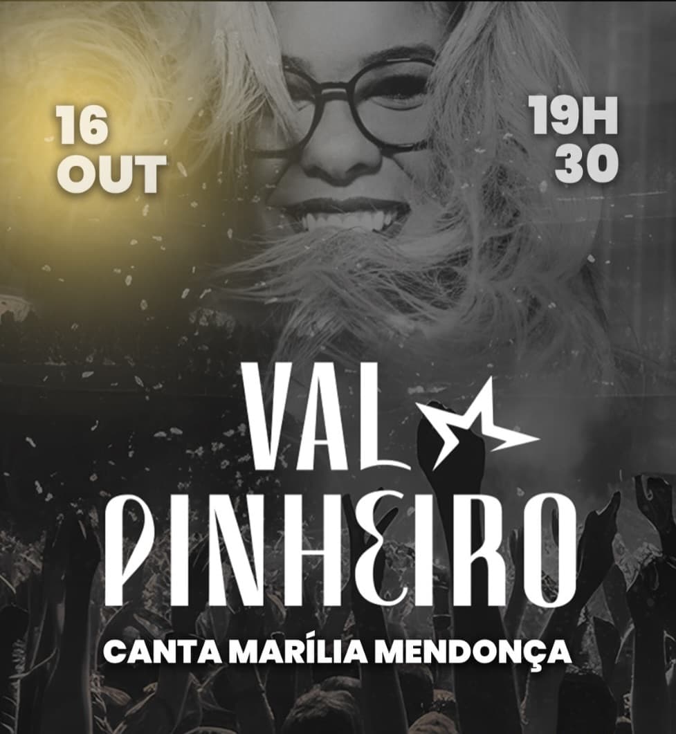 Flyer de Val Pinheiro