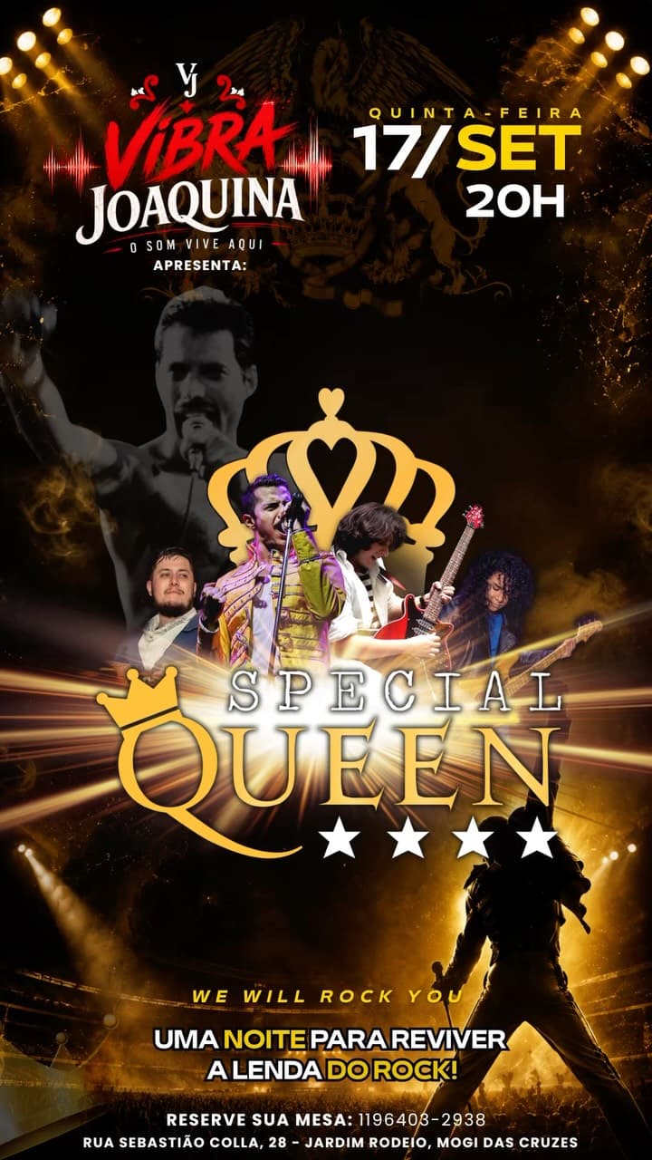 Flyer de Special Queen