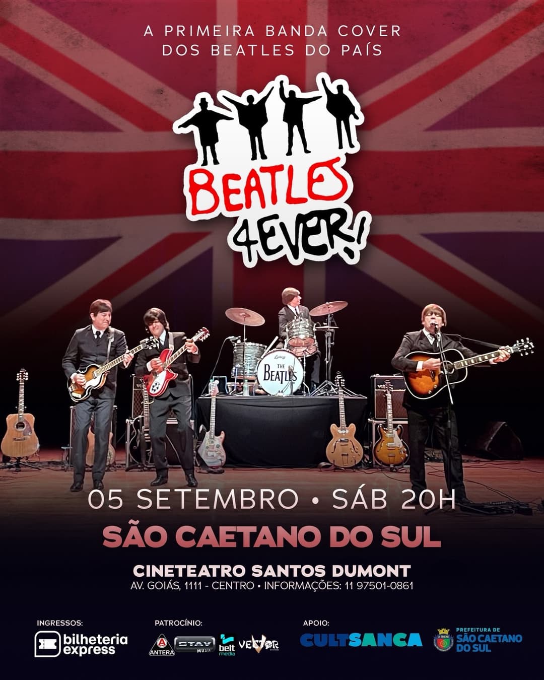 Flyer de Beatles 4Ever