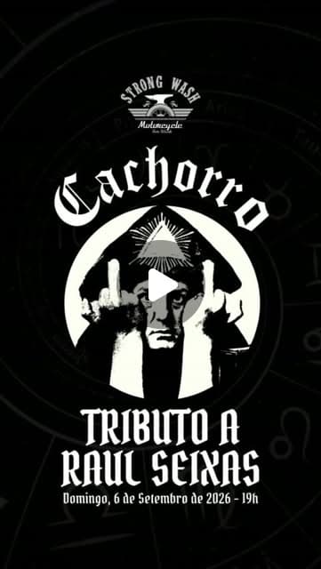 Flyer de Raul Seixas Tributo