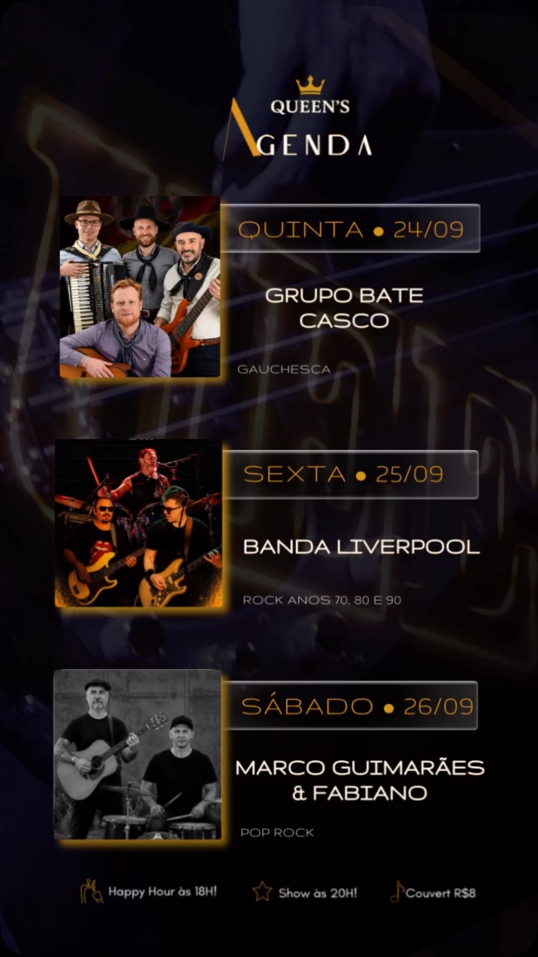 Flyer de Banda Liverpool