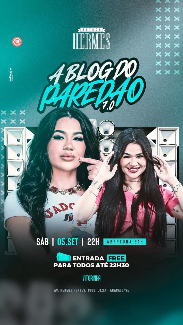 Flyer de Vitorinha
