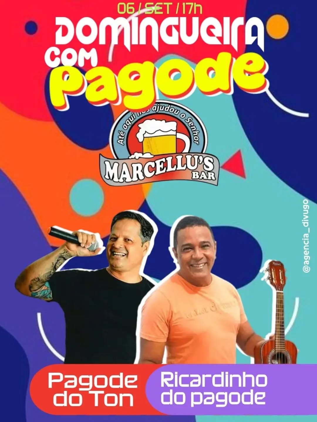 Flyer de ricardo, Marcellus e Ton