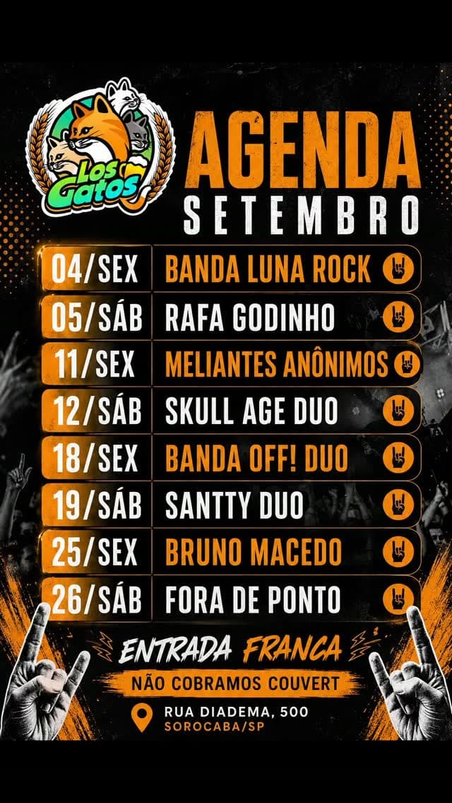 Flyer de Rafa Godinho