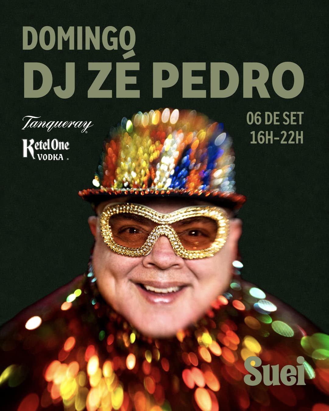 Flyer de DJ Zé Pedro