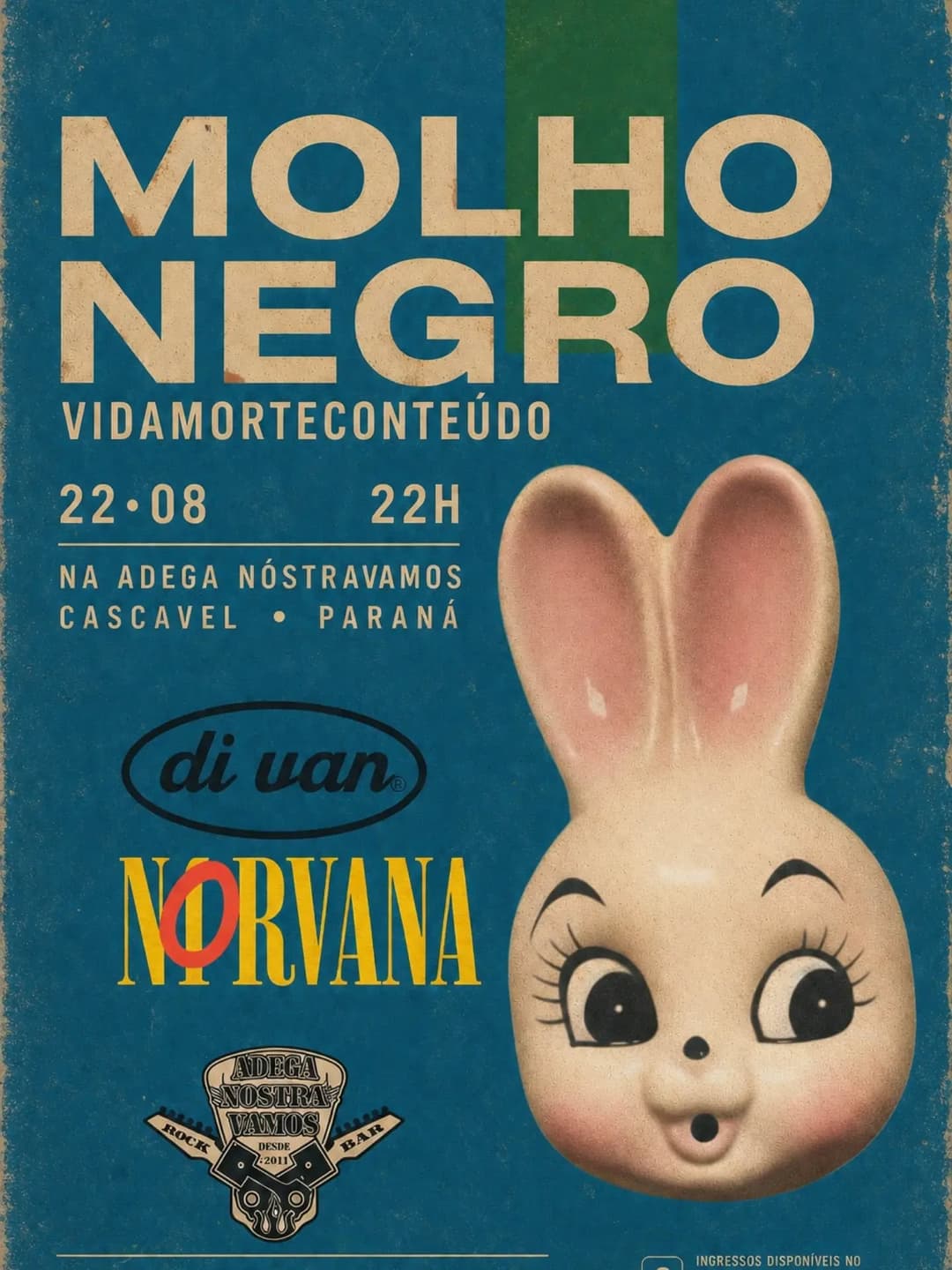 Flyer de Molho Negro