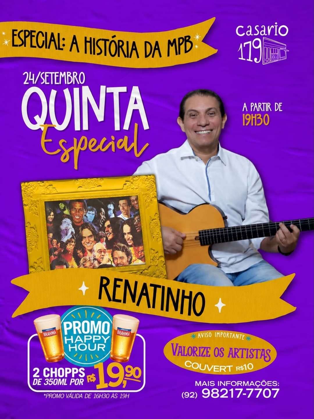 Flyer de Renatinho