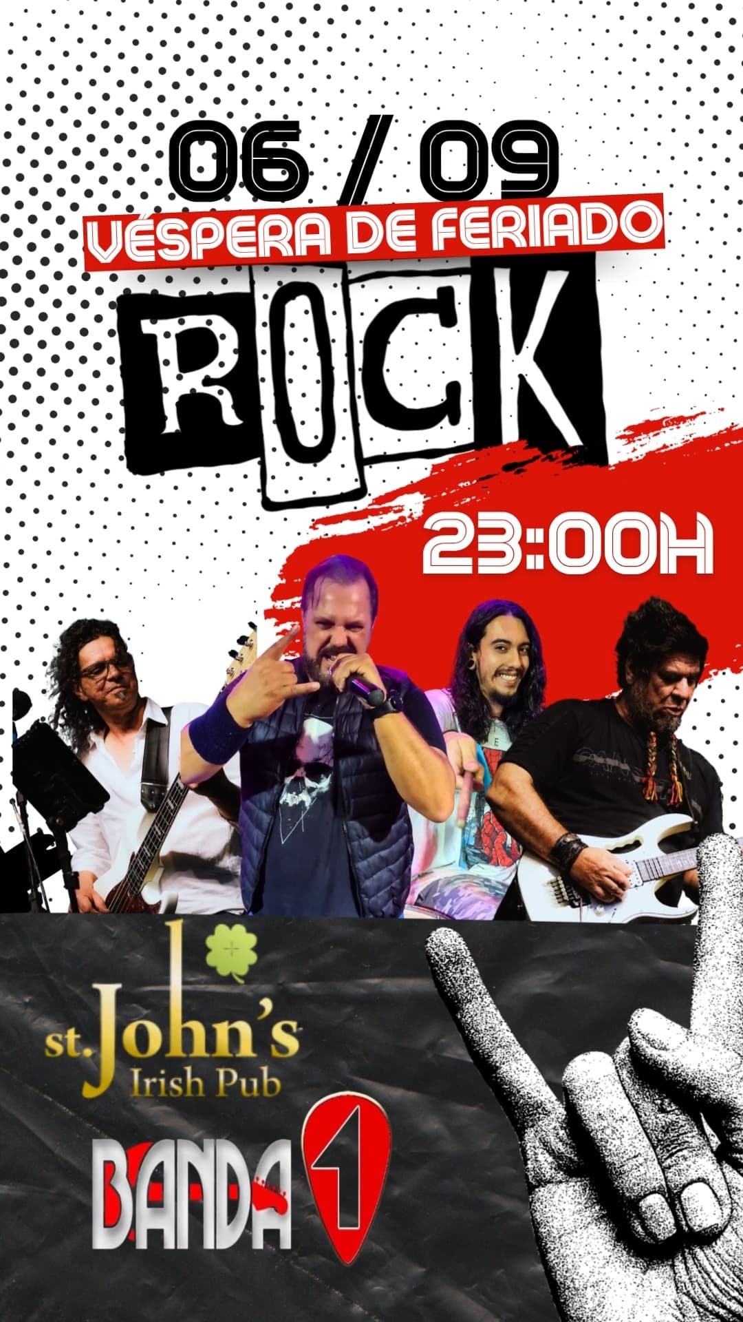 Flyer de Green Day Cover PPE e Banda 1