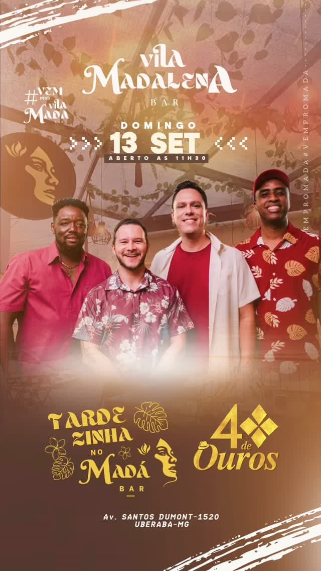 Flyer de 4 de Ouros