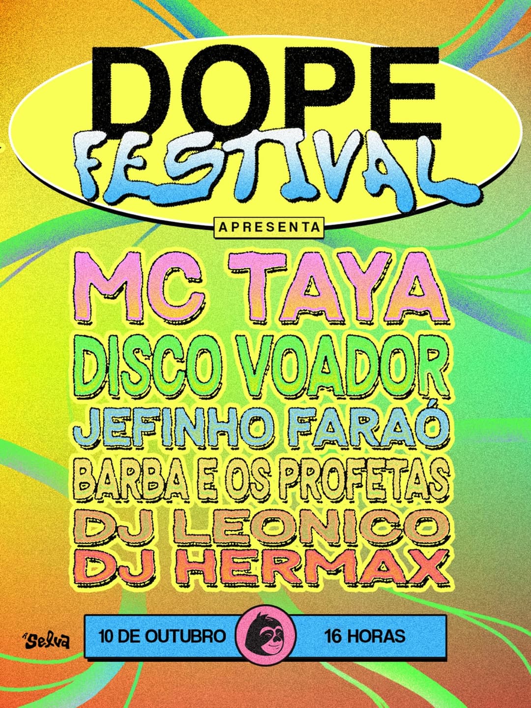 Flyer de DJ Leonico, Barba e Os Profetas e mais 4 artistas