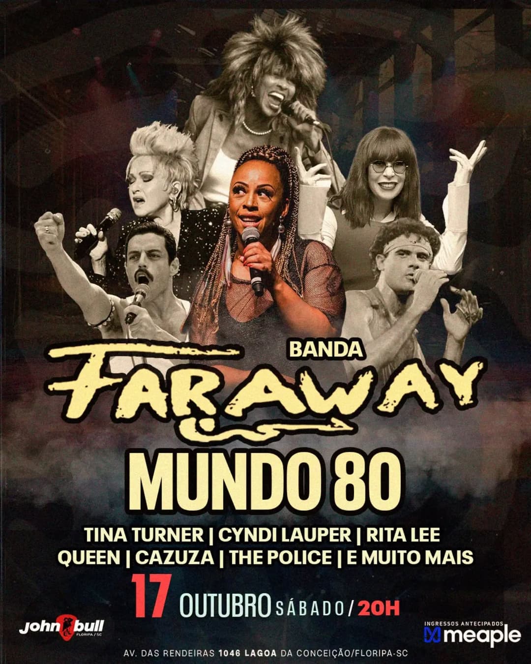 Flyer de Banda Faraway