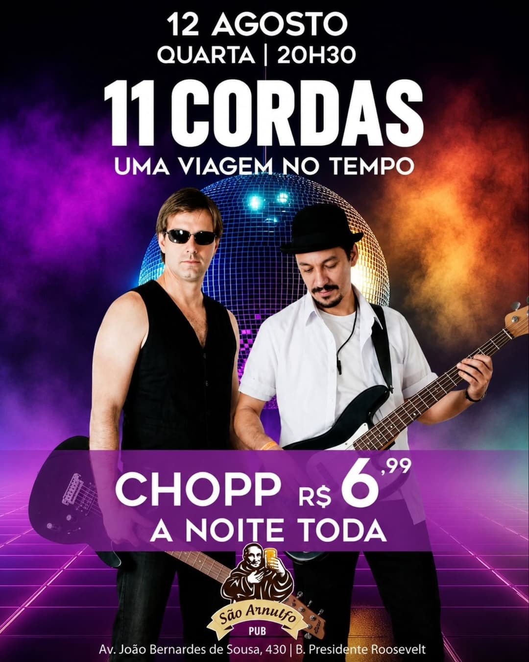 Flyer de 11 Cordas
