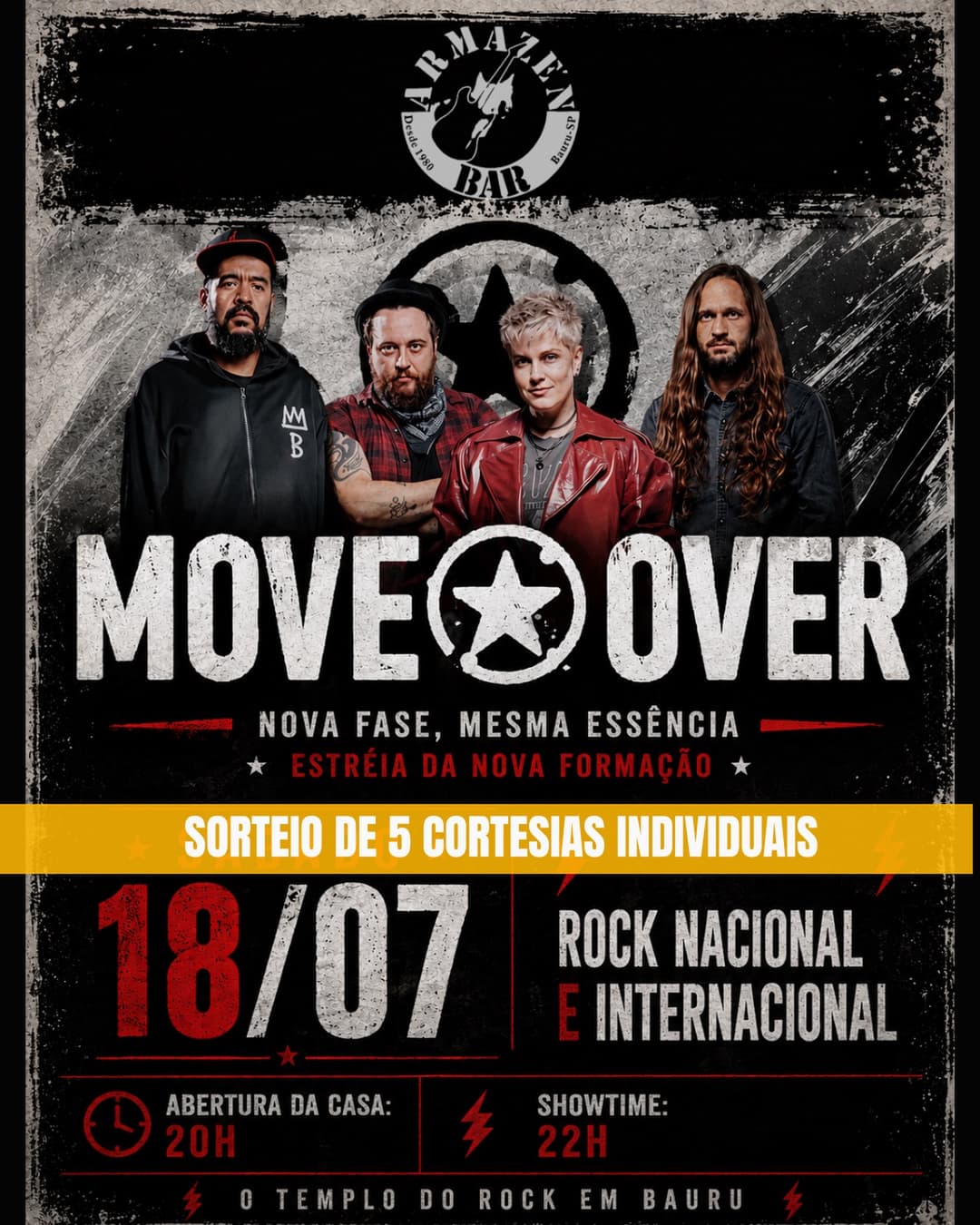Flyer de Move Over