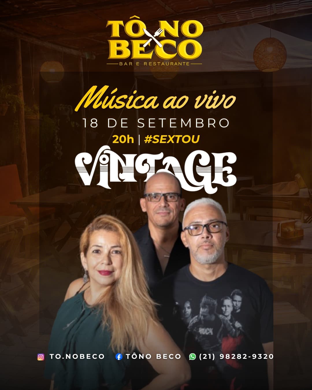 Flyer de Vintage