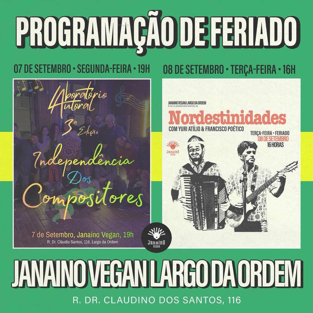 Flyer de franciscopoetico e yuriatilio