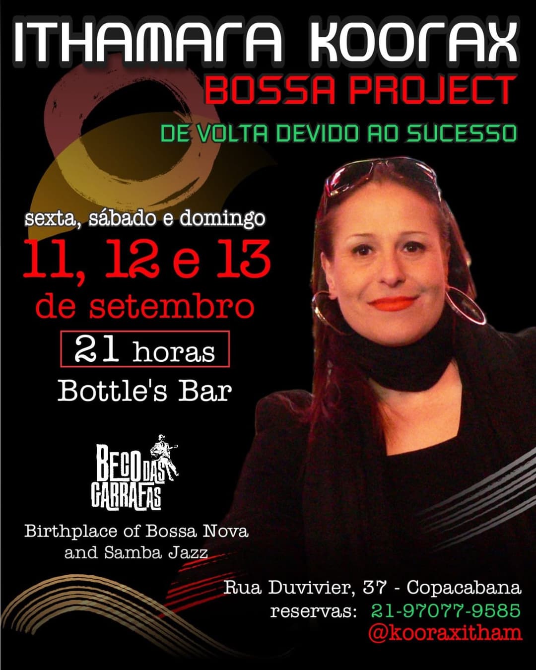 Flyer de Ithamara Koorax