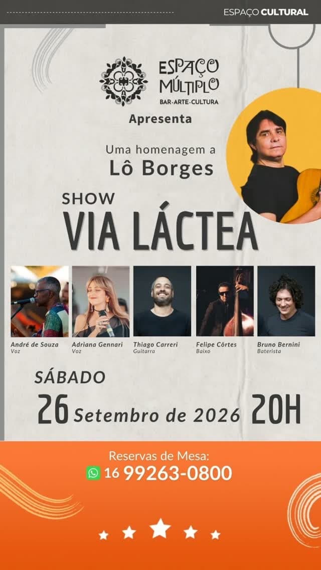 Flyer de Andre de Souza, ADRIANA GENNARI e mais 3 artistas