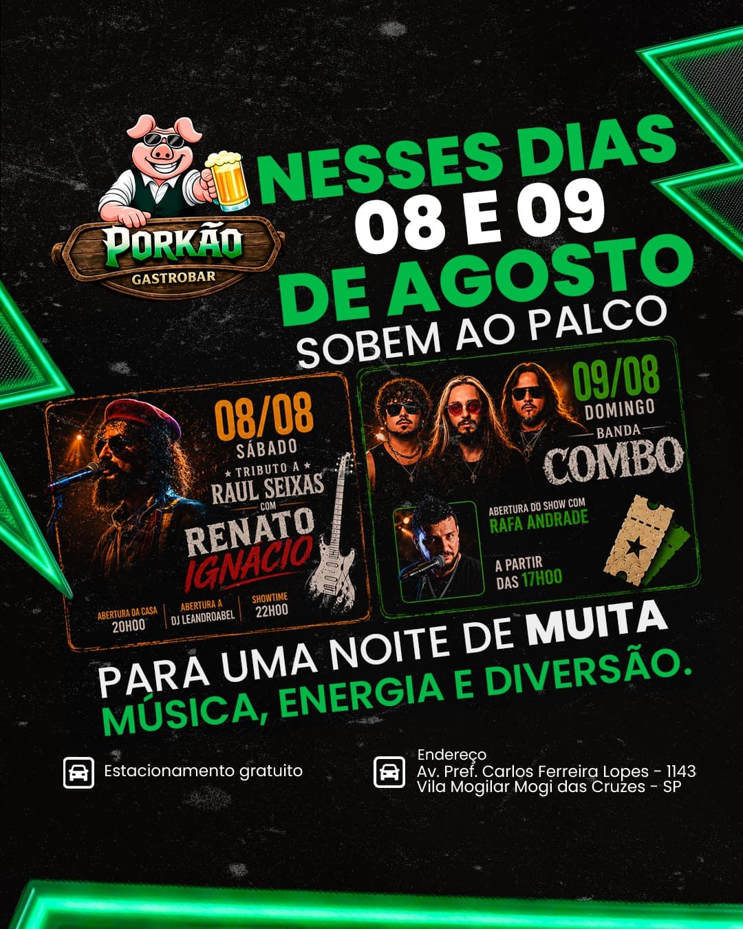Flyer de Renato Ignácio