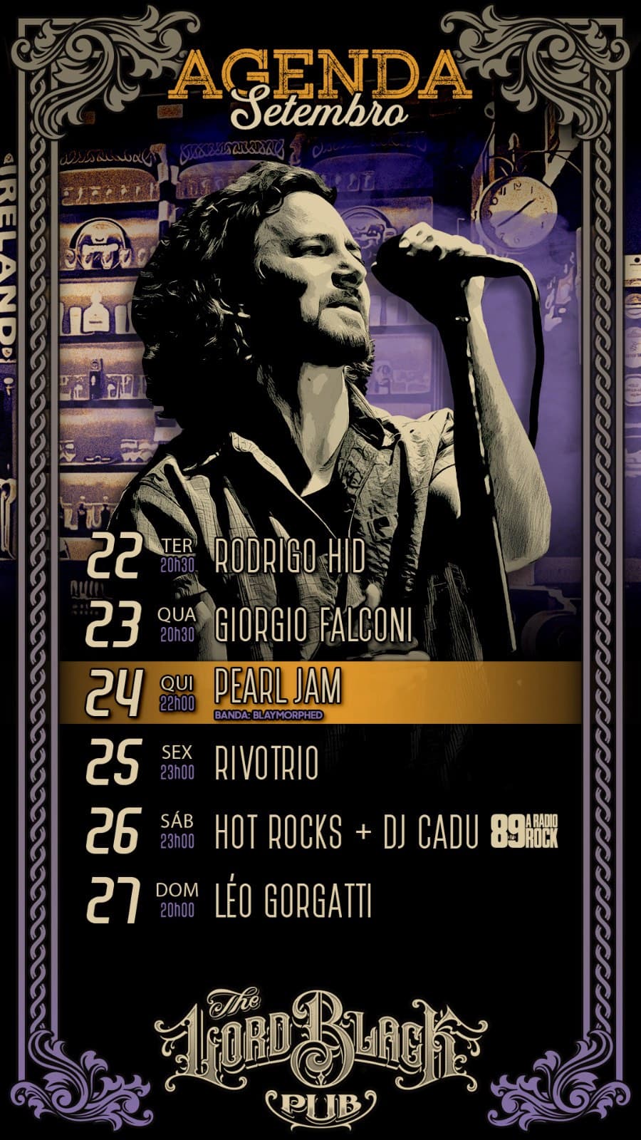 Flyer de Giorgio Falconi