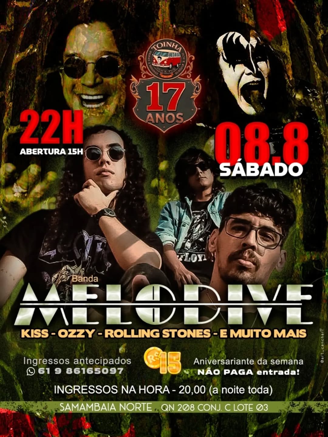 Flyer de Melodive