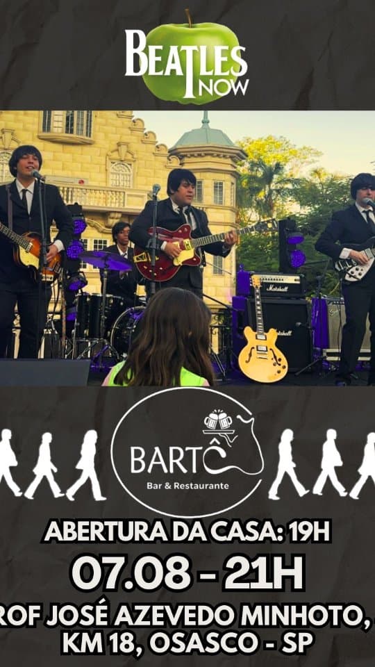 Flyer de Beatles Now