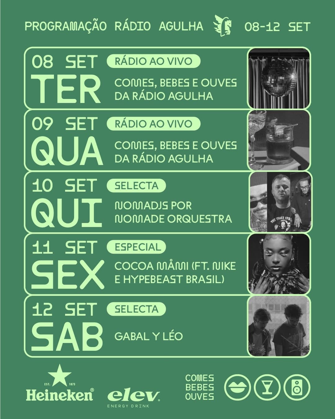 Flyer de Gabal y Léo