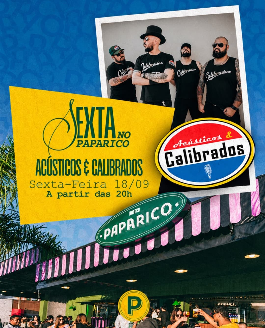 Flyer de Banda Calibrados