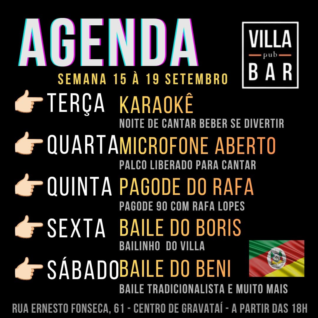Flyer de Rafa Lopes