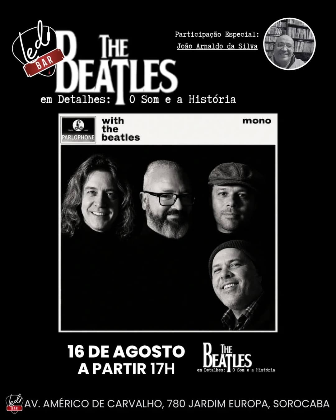Flyer de Beatles em Detalhes
