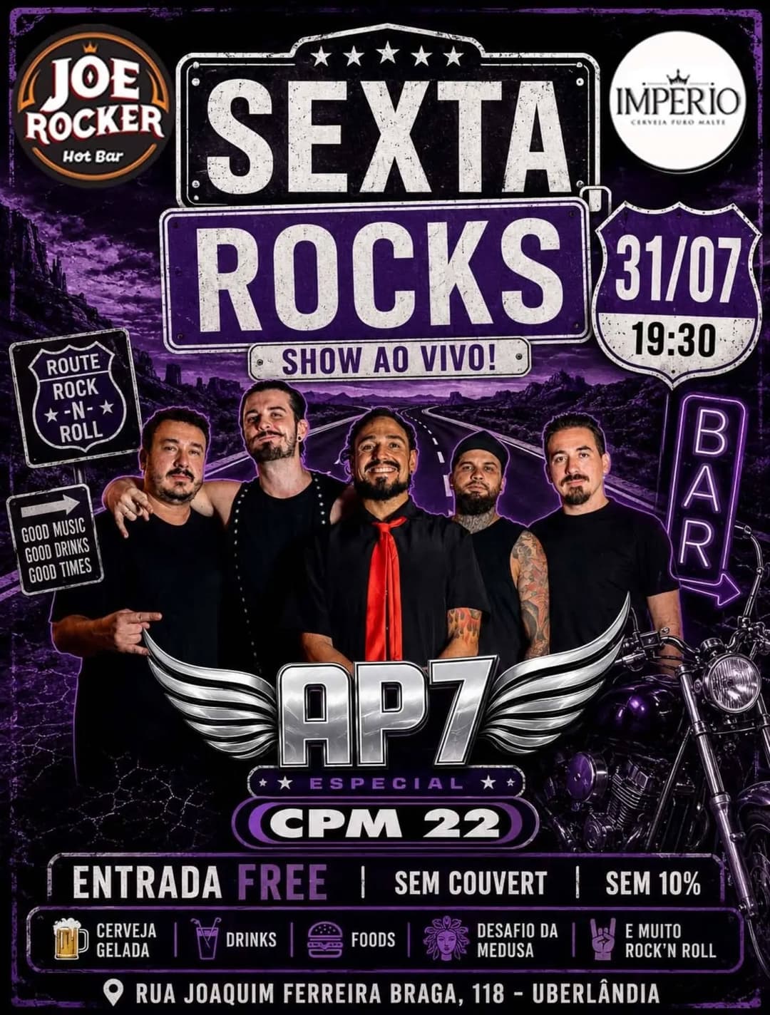 Flyer de Banda AP7
