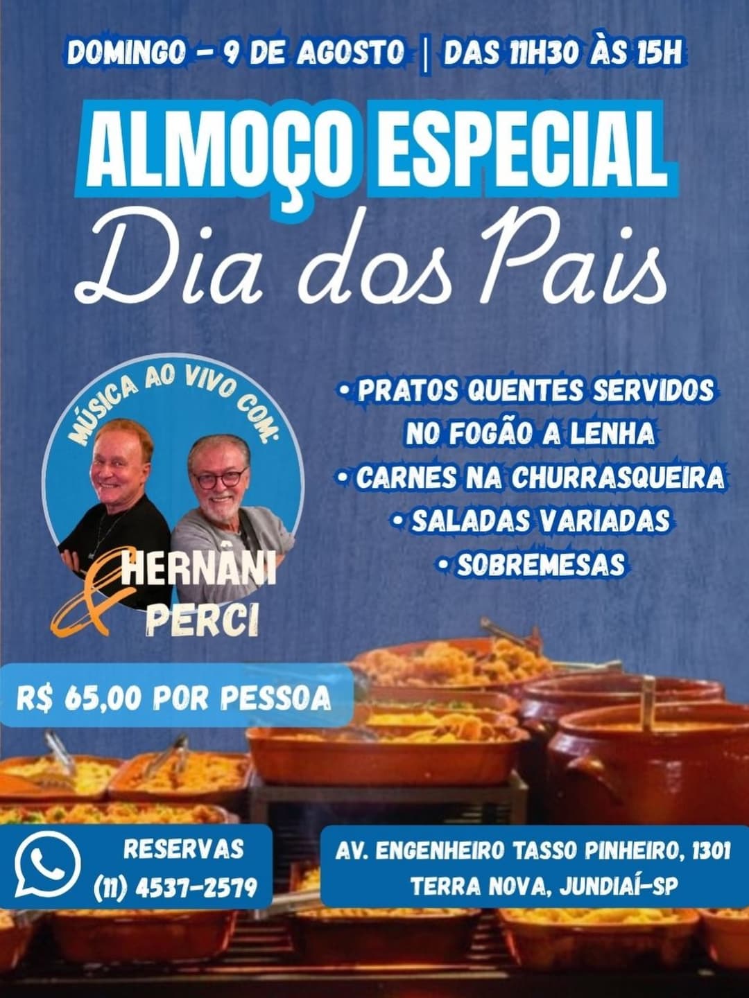 Flyer de Hernani & Perci