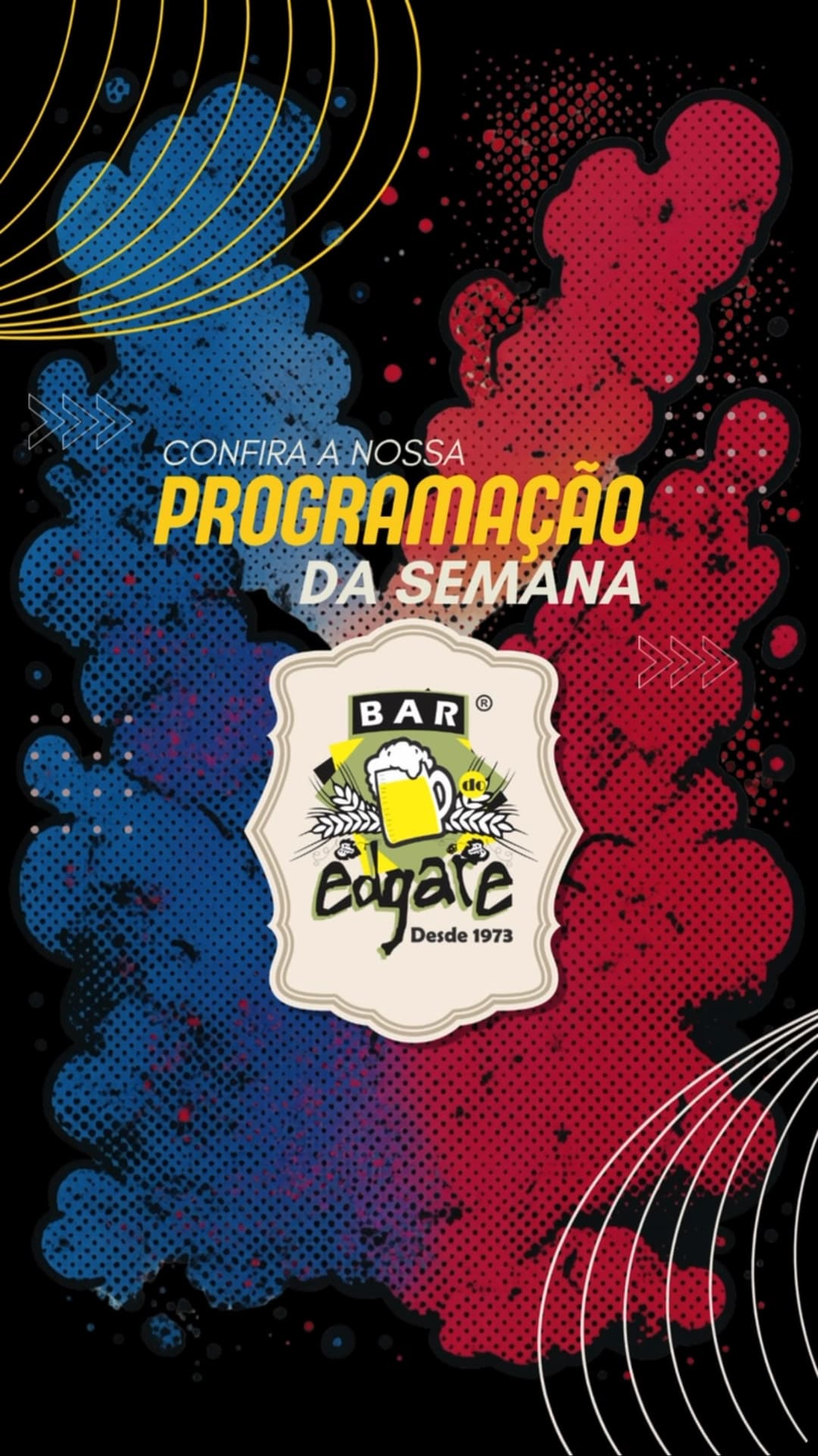 Flyer de DJ Rogério Mess e DJ Edelson