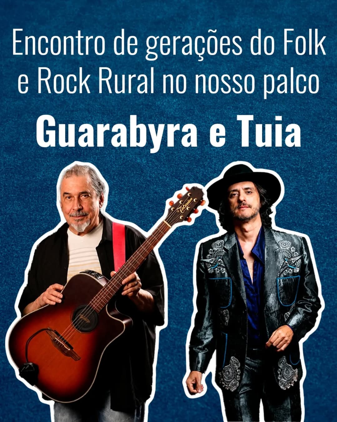 Flyer de Guarabyra e Tuia