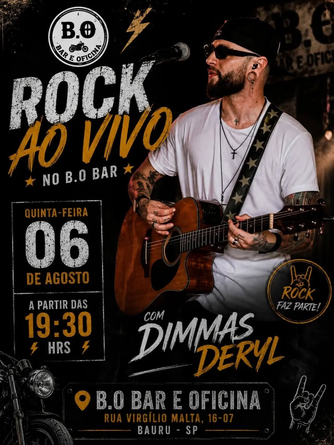 Flyer de Dimmas Deryl