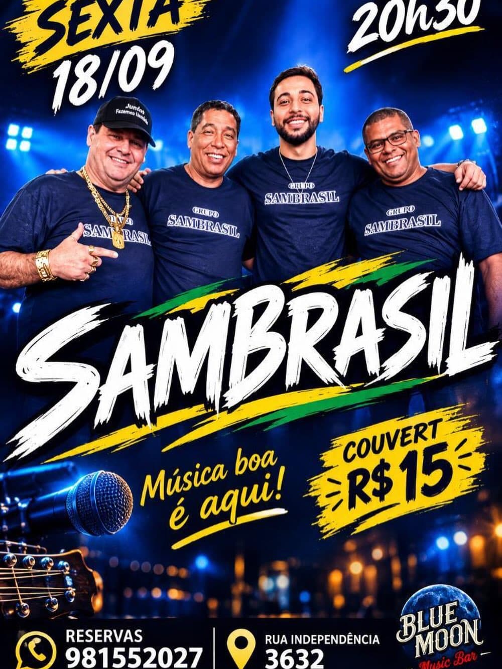 Flyer de Grupo Sambrasil