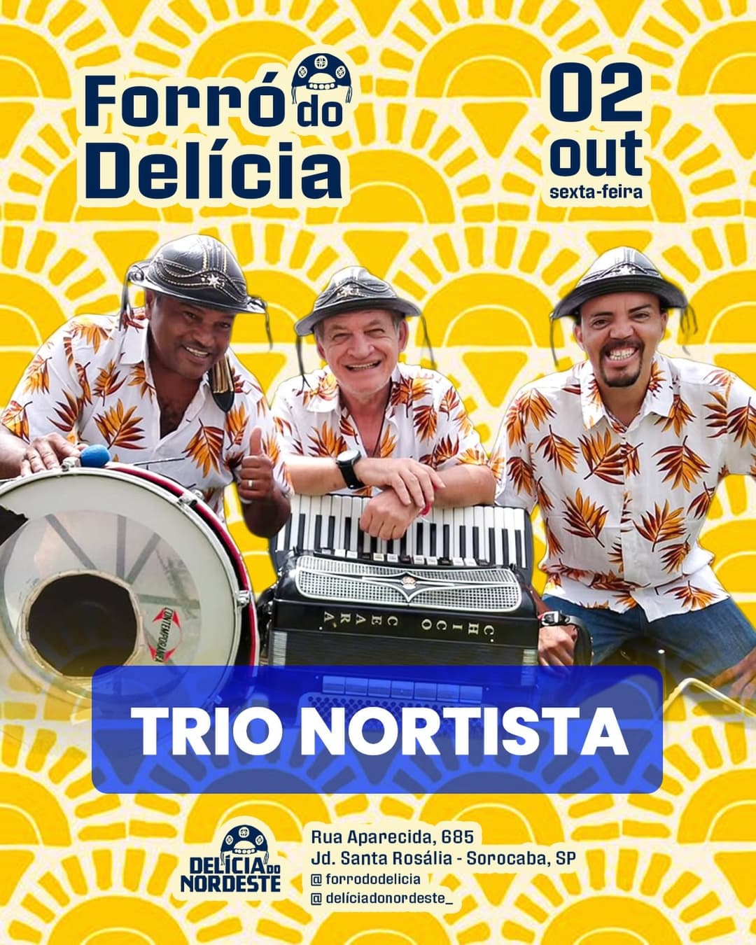 Flyer de Trio Nortista