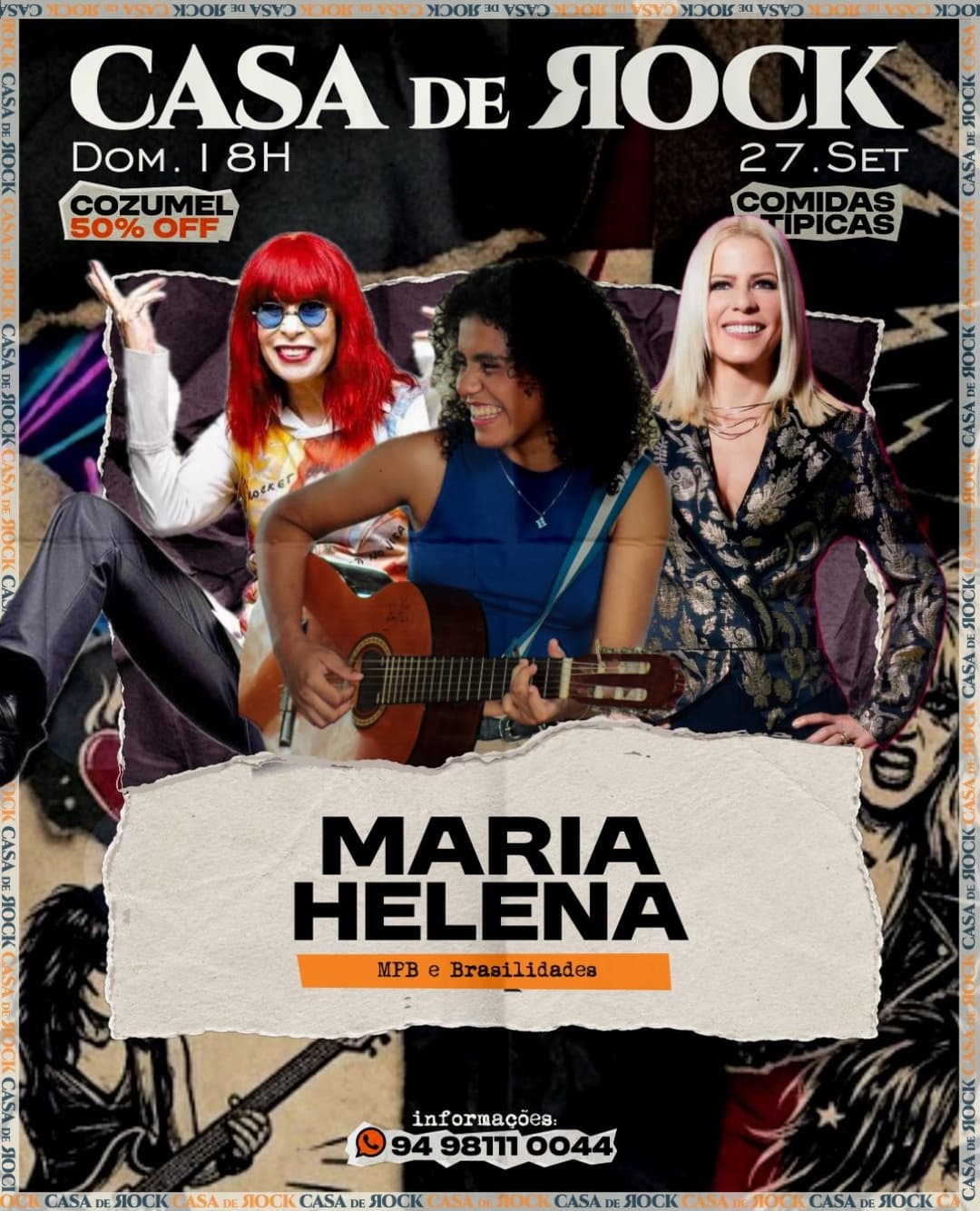 Flyer de Maria Helena