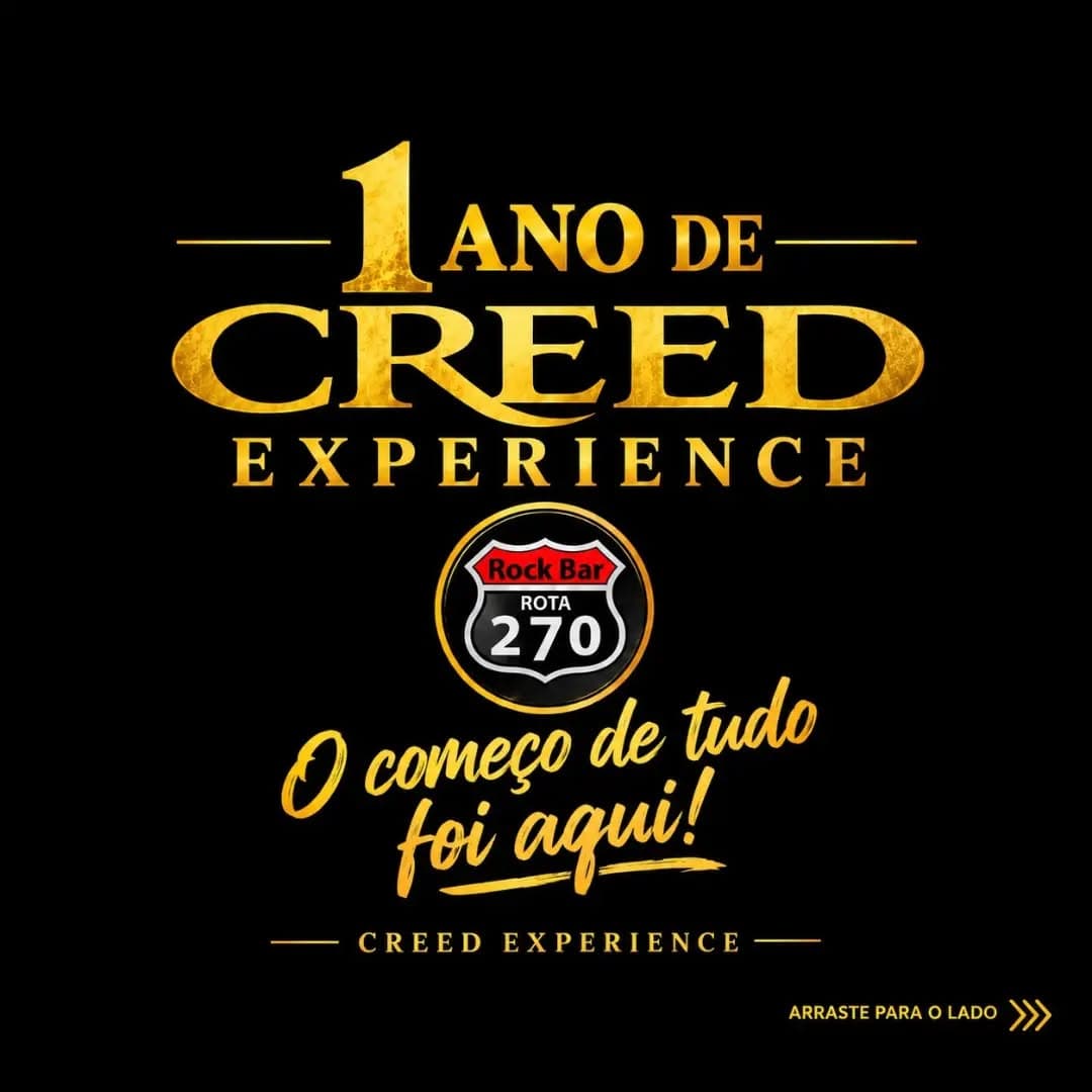 Flyer de Creed Experience