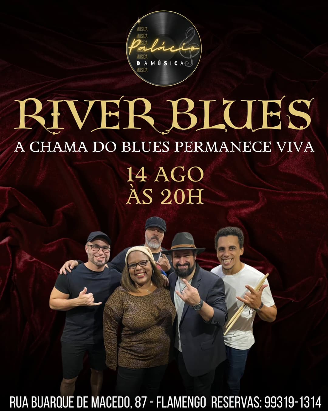 Flyer de River Blues