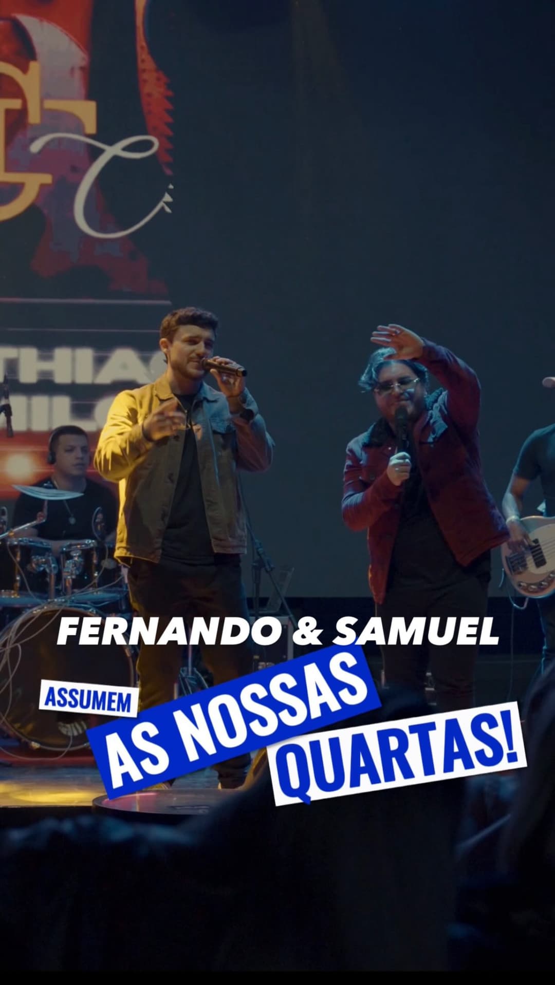 Flyer de Fernando & Samuel