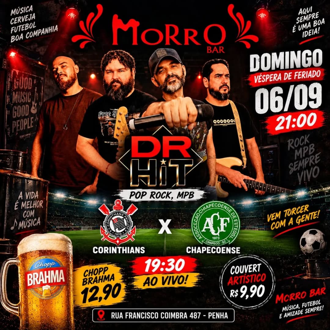 Flyer de Banda Dr. Hit