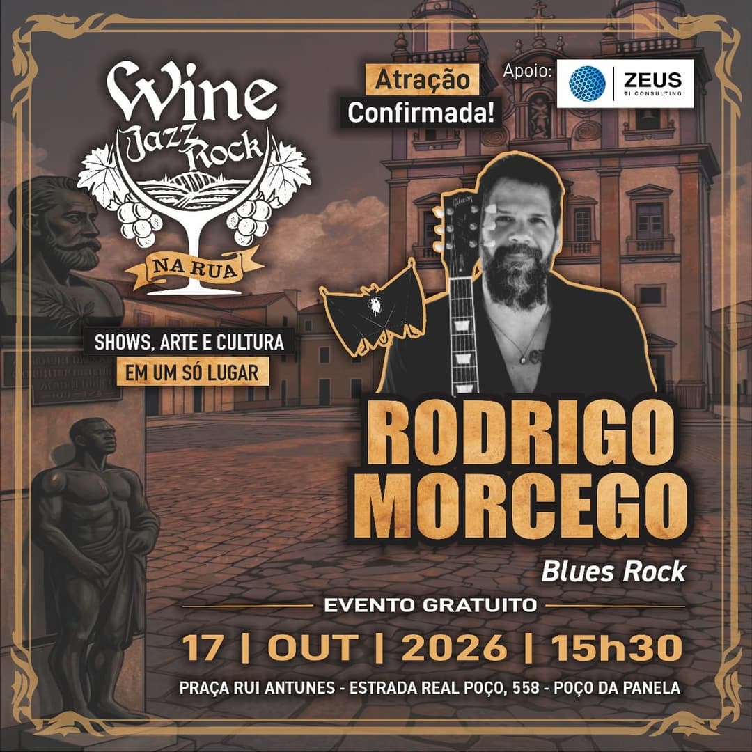 Flyer de Rodrigo Morcego