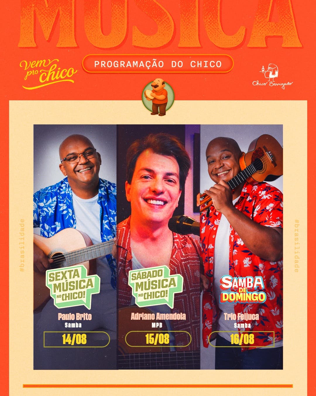 Flyer de Trio Feijuca