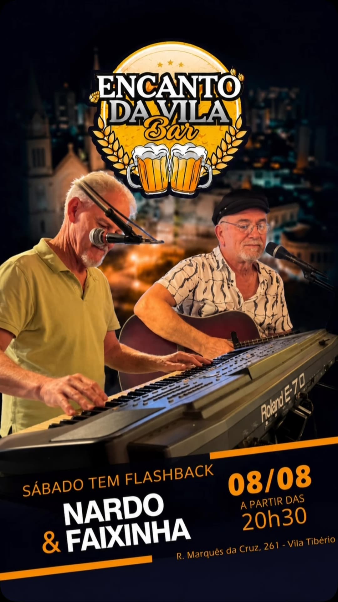 Flyer de Nardo & Faixinha