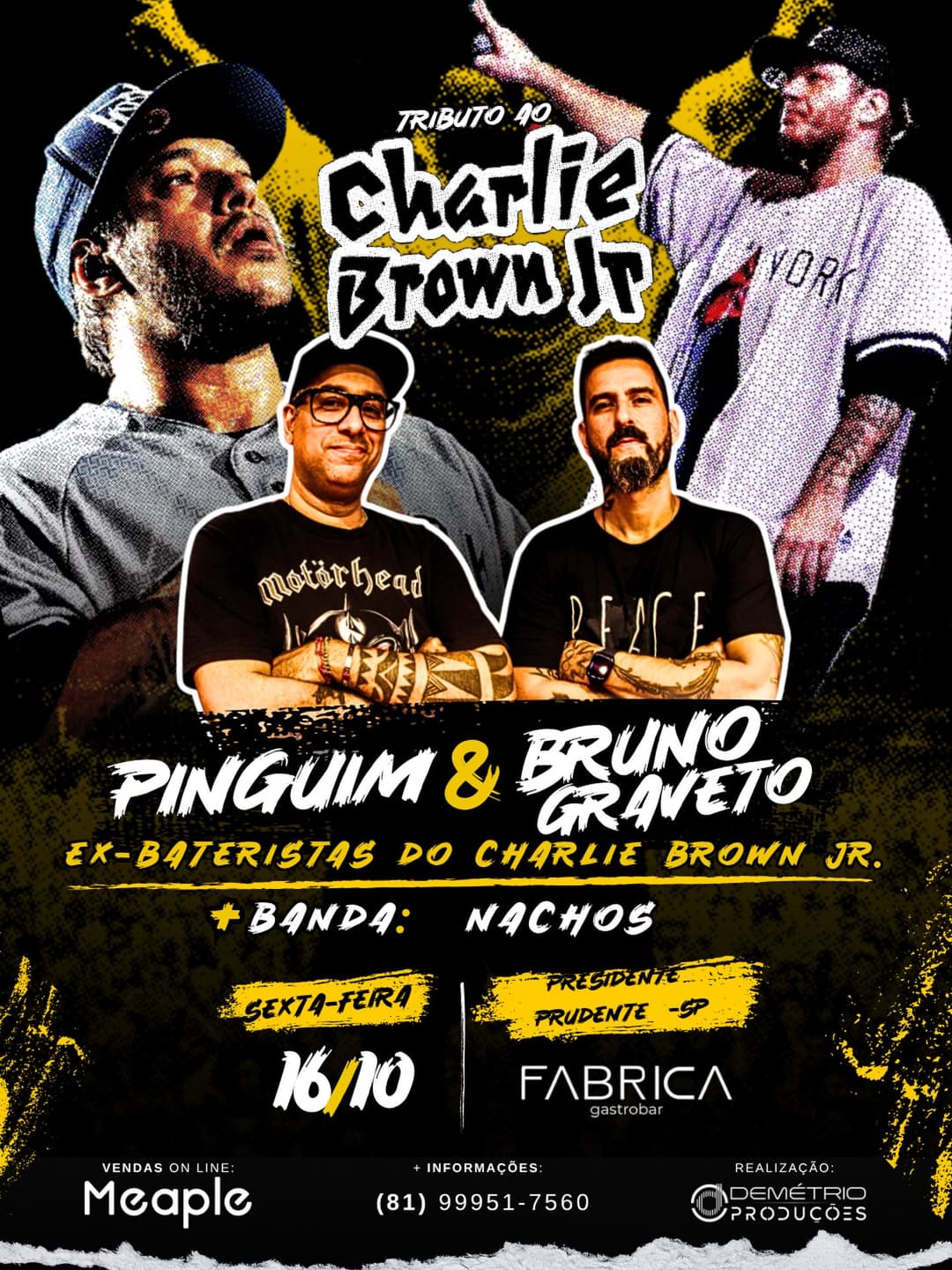 Flyer de Bruno Graveto e Ana M.A.S. Bruvaken