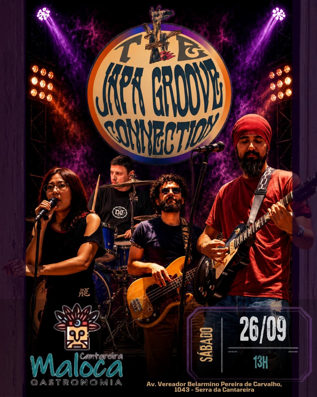Flyer de JAPA GROOVE