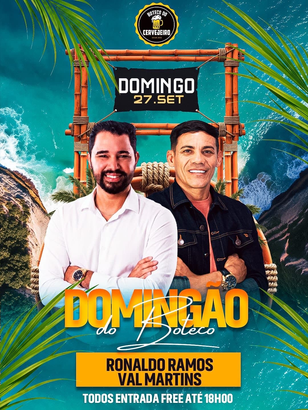 Flyer de Ronaldo Ramos