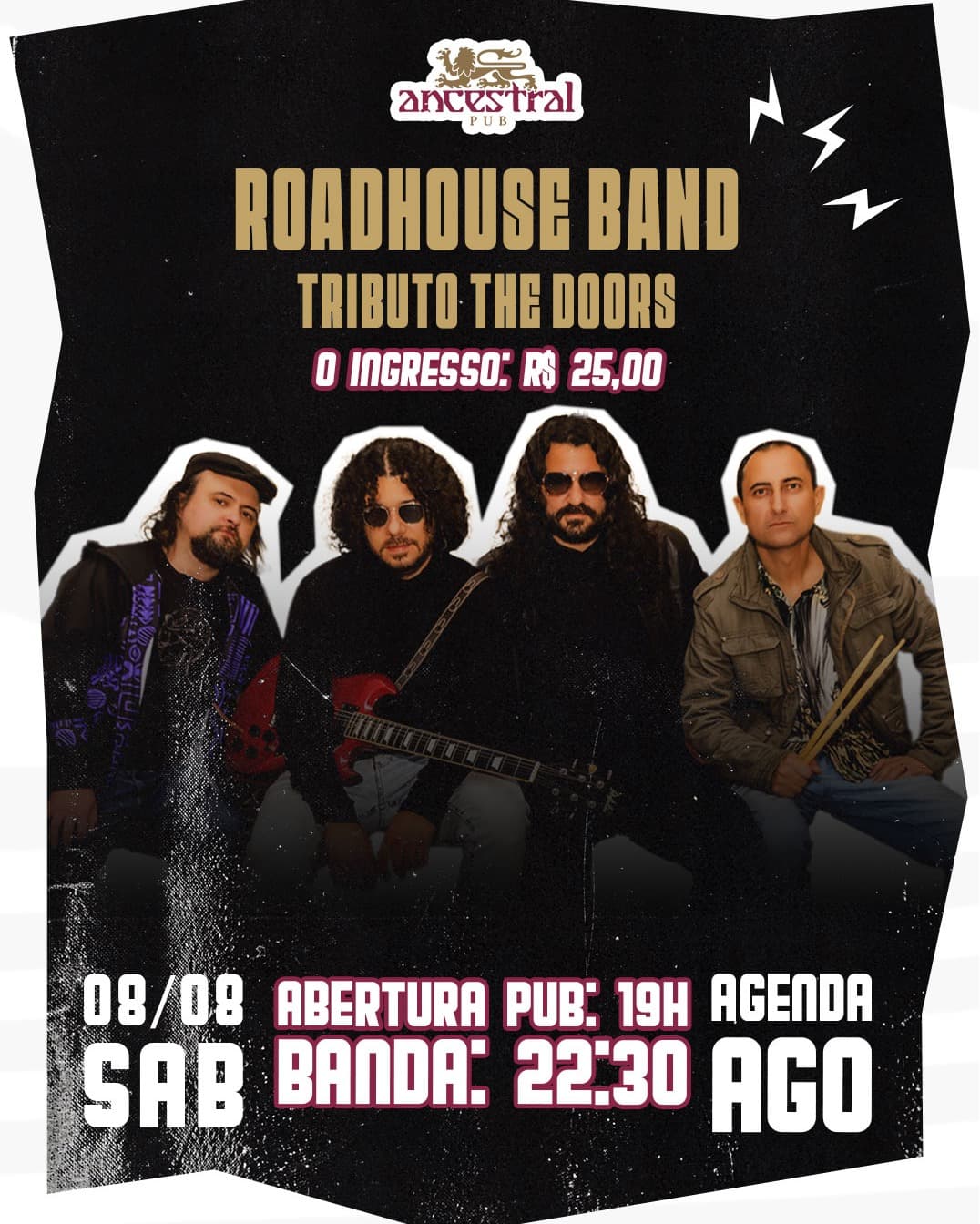 Flyer de Django y los Basterds