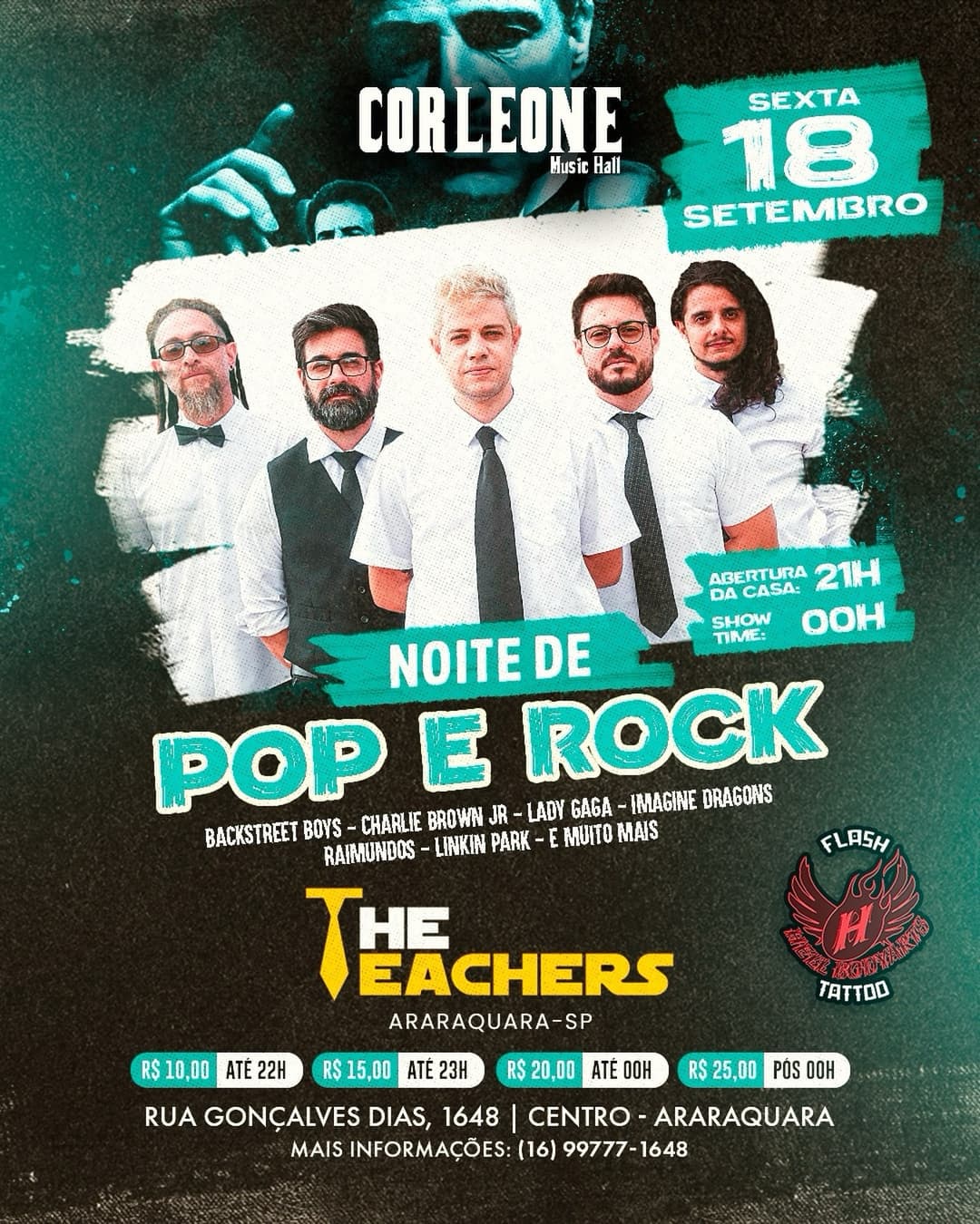 Flyer de The Teachers